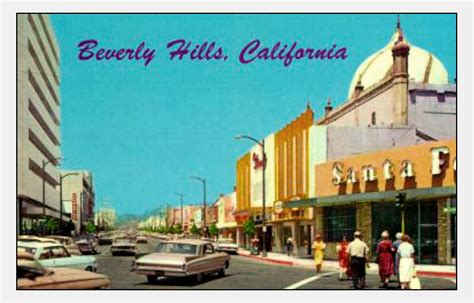 Vintage Beverly Hills Postcards The Beverly Hills Historical Society