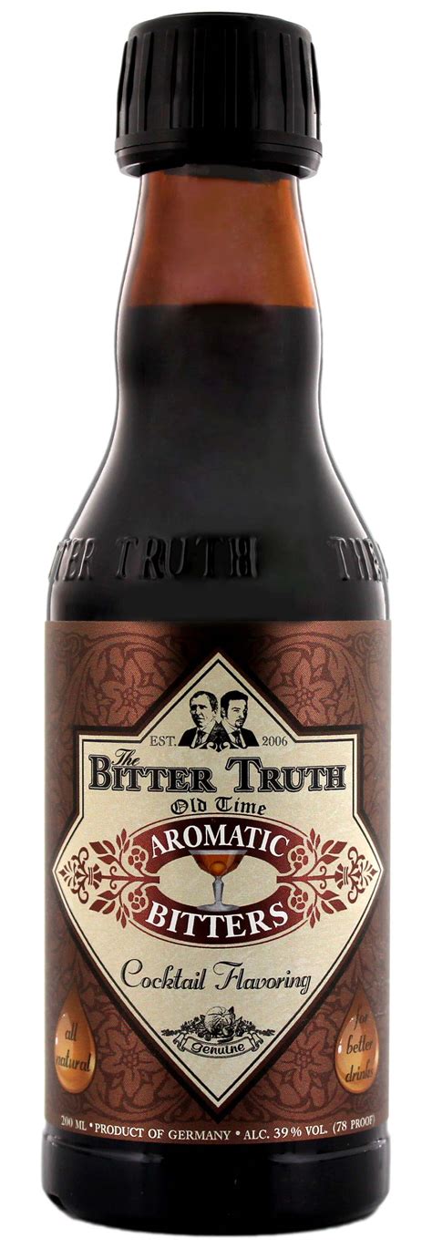 The Bitter Truth Old Time Aromatic Bitters 02l Haromex Development Gmbh