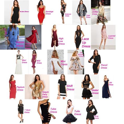 Pin By Kl Eva On Fashion Design Clothes Different Types Of Dresses