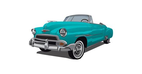 Old Classic Car Illustration Free Vector And Png The