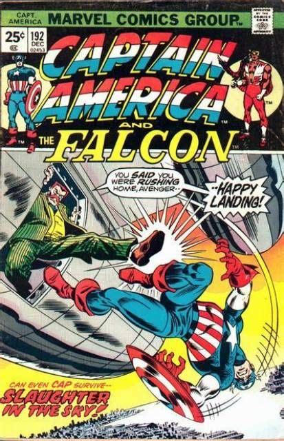Captain America And The Falcon Comic Book Cover