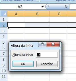 Excel Para Professores E N O S Alterar Largura Das Colunas E