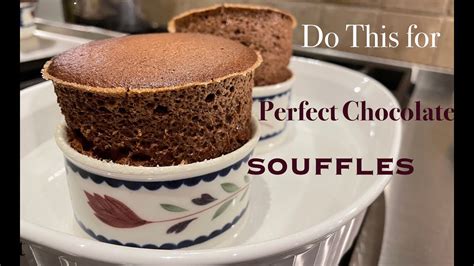 Do This For A Perfect Chocolate Souffle Recipe From Paris Youtube