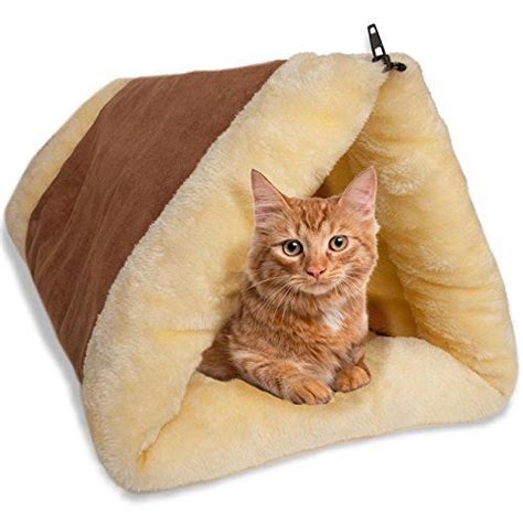 Pawz Road Cat Sleeping Bag Self Warming Kitty Sack Grey Cat Bed