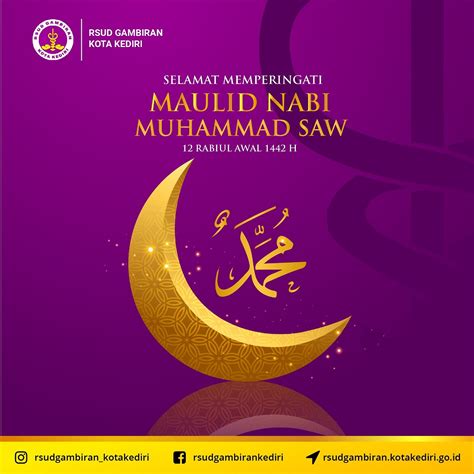 Maulid Nabi Muhammad Saw 12 Rabiul Awal 1442 H Rsud Gambiran Kota Kediri