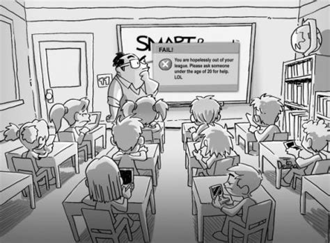 Cartoons On Technology Use At Home And School Larry Cuban On School Reform And Classroom Practice