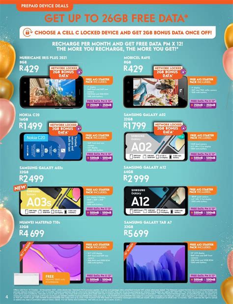 Cell C Cyber Monday 2021 Current Catalogue 20211018 20211130 4