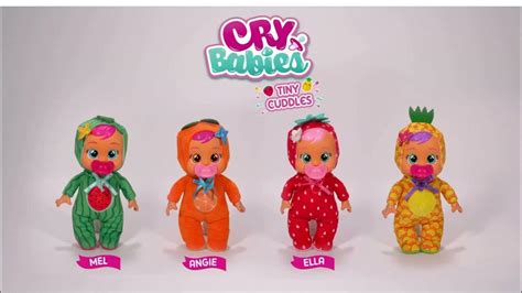Cry Babies Tiny Cuddles Tutti Frutti Smyths Toys Youtube