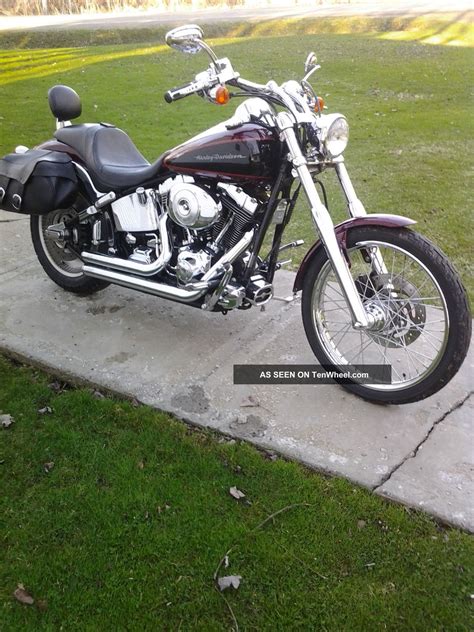2002 fxstd, harley davidson softail deuce 21,766 miles color: 2002 Harley Davidson Softail Deuce.