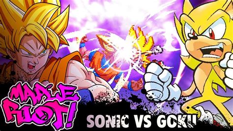 Sonic Vs Goku By Lucas Youtube