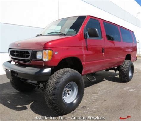 Buy Used Ford F350 Econoline Recreational Off Road Cargo Van Extended