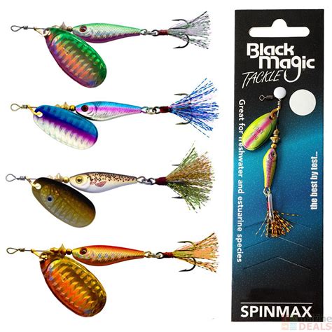Buy Black Magic Spinmax Spinner Lure 46g 44mm Online At Marine Nz