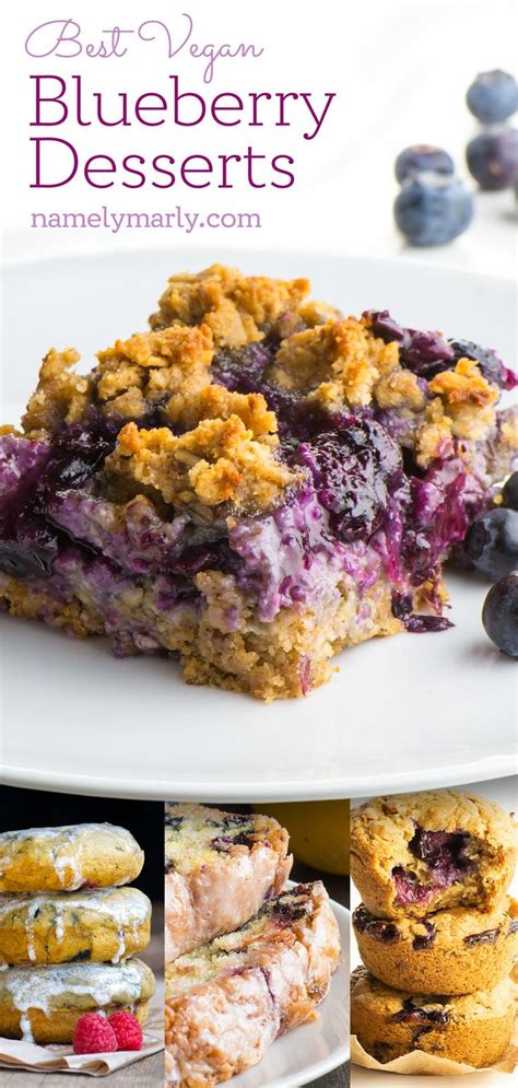 Healthier dessert recipes for the whole family. Blueberry Desserts | Blueberry desserts, Healthy blueberry desserts, Dessert recipes
