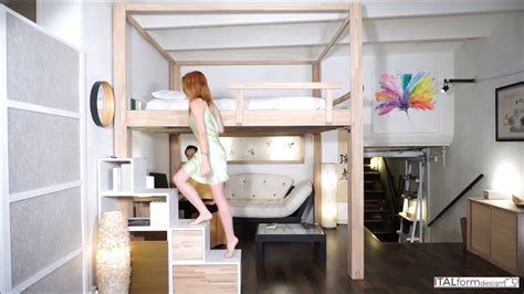 Loft Bed New York Small Apartment Ideas Youtube