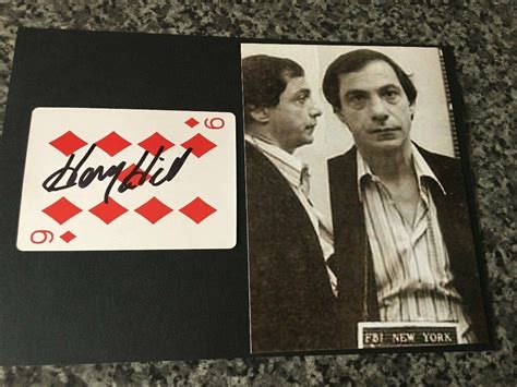 Henry Hill Goodfellas Signed Autograph Gangster Card Mafia In