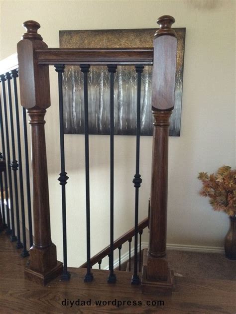 Replacing Wood Balusters With Wrought Iron Sort Of Wood Balusters