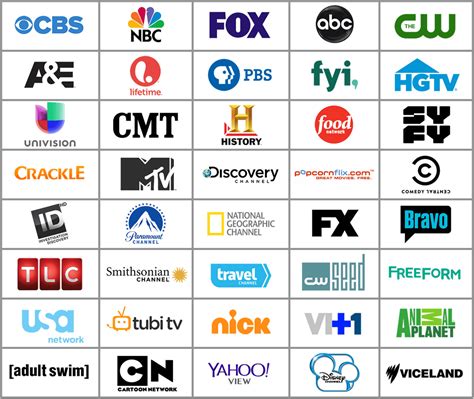 Network Channel Logos
