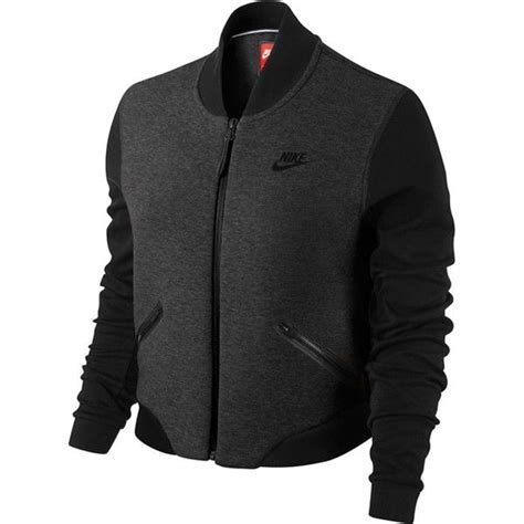 Up for auction is one nike tech fleece aeroloft jacket. Nike Luxury Womens Tech Fleece Bomber Jacket 3mm Grey ...