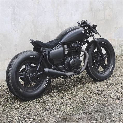 Bobber Inspiration — Bike Exif Blacked Out Custom Honda Cm400 From