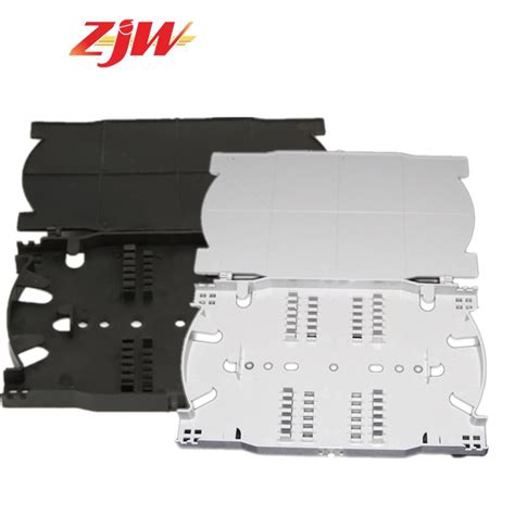 Zjw 12 Core 24 Core Fiber Optic Splice Tray Termination Box White