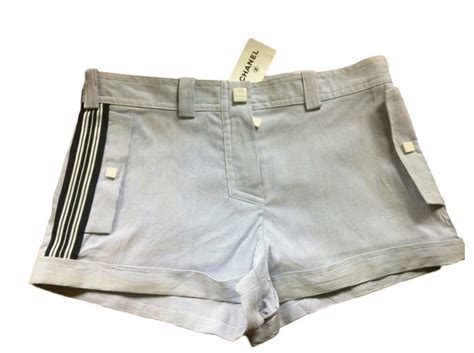 Chanel Short Shorts Cotton White Ref39805 Joli Closet