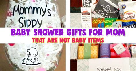 Traditionally a baby shower is held in honor of the mom to be and is typically organized and hosted by a close friend. Baby Shower Gifts for Mom NOT Baby - Unique Gift Ideas For ...
