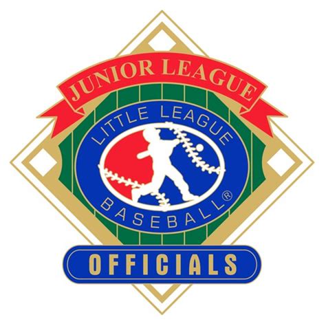 Junior League Baseball Pin Series Officials Wilson Trophy