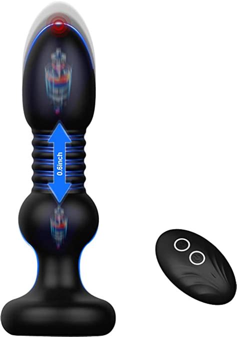 Thrusting Anal Vibrator Sex Toys4mens Uk Remote Control Butt Plug