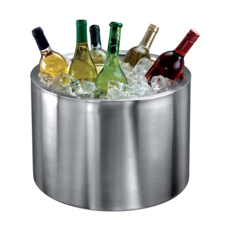 Elia Extra Large Wine Cooler 18 10 Stainless Steel Catering Supplies Uk
