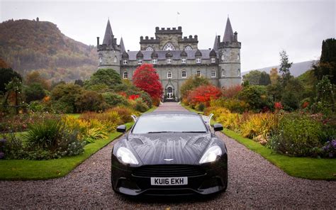Bonding With Scotland Castles And Wildlands On A 007 Style Aston