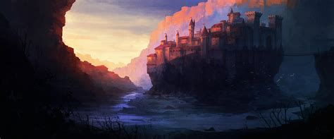 Fantasy City By Artificialguy On Deviantart