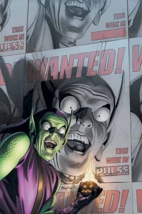 Comics Blah Green Goblin By Mike Mayhew From The Pulse Comic