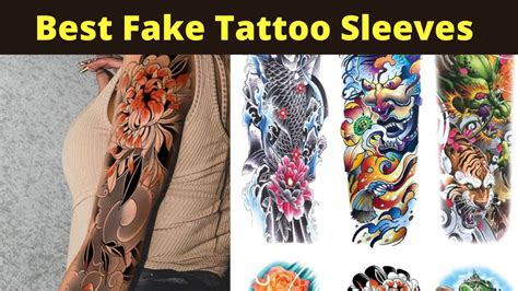 10 Best Fake Tattoo Sleeves Ultimate Buying Guide 2023 The Tattoo Pro