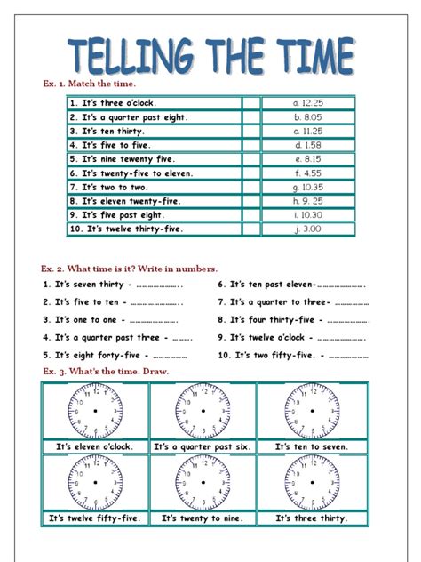 Ficha Interactiva De Telling The Time Para Grade1 Whats The Time