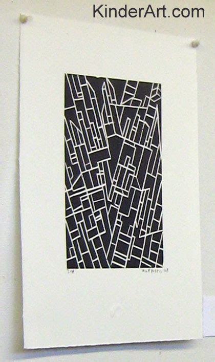 How To Make A Lino Or Linoleum Block Print Printmaking Lessons For
