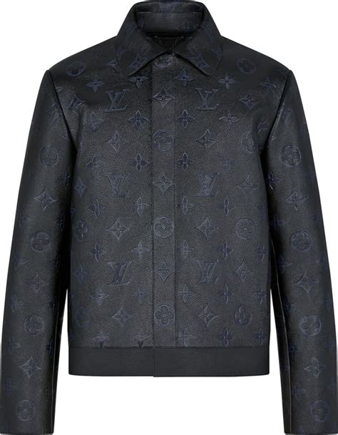Louis Vuitton Leather Jacket For Sale
