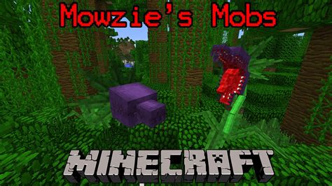 Présentation Mod Mowzies Mobs 1710 Youtube