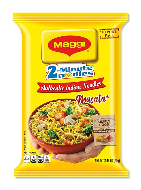Maggi Masala 2 Minuten Nudeln India Snack 24 Pack Amazonde