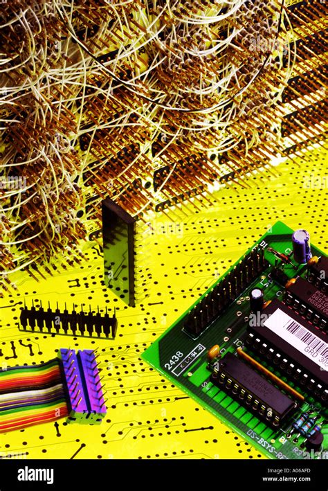 Electronics Printed Circuit Boards Stock Photo Alamy