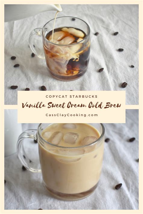 We did not find results for: Copycat Starbucks Vanilla Sweet Cream Cold Brew | Recipe ...