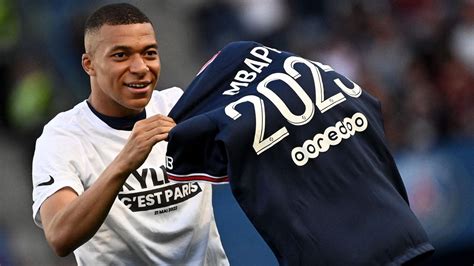 Kylian Mbappe Has Signed A New Contract With Paris Saint Germainhow