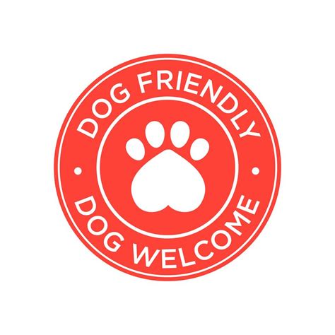 Dog Friendly Icon 460888 Vector Art At Vecteezy