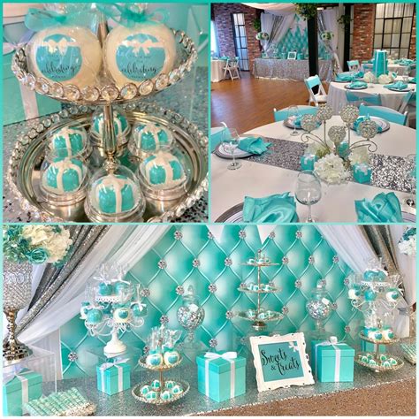 Tiffany And Co Inspired Dessert Table Gallery Tiffany Themed Bridal