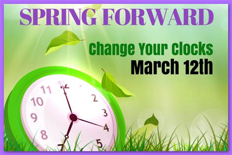 Just A Reminder Springforward Daylight Savings Time Spring