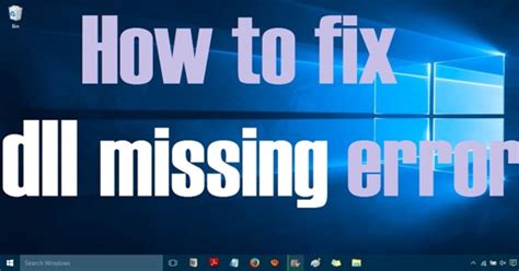 How To Fix Missing Or Missing Msvcp Dll File