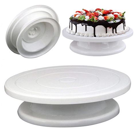 Buy Fervent Cake Decorating Turntable Stand Cake Turning Table Cake