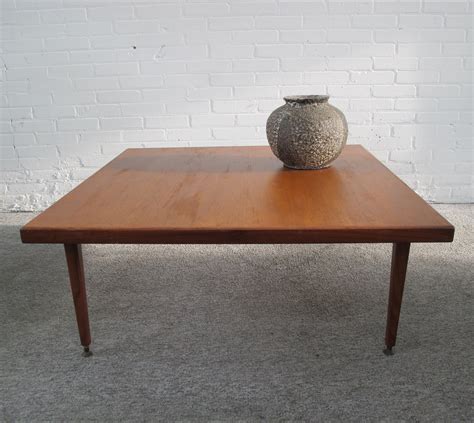 Vintage Teak Square Coffee Table 1960s 154930