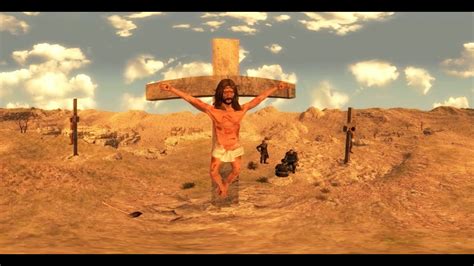 Unlike now, crosses in the ancient world were not donned as necklaces but dreaded as demons. Christ Crucified - 360 Video - YouTube