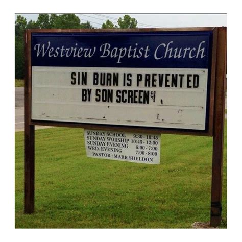 21 Funny Church Signs Guaranteed To Make You Chuckle