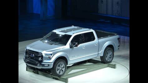 Watch The Next Ford F150 Atlas Pickup Concept Debut At The Detroit Auto